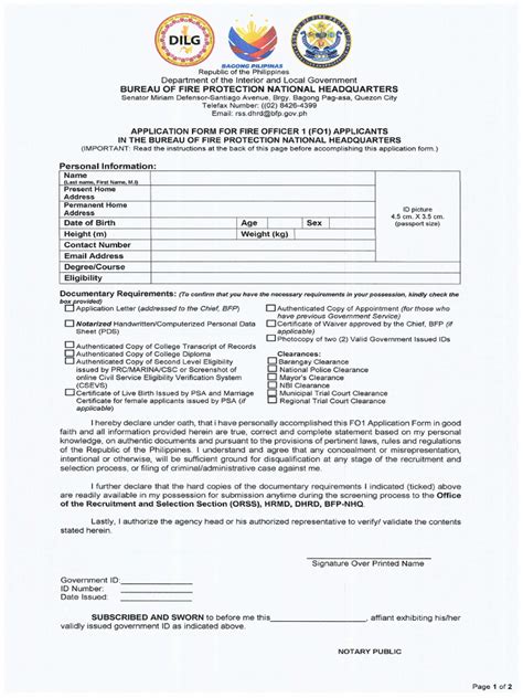 nhq bfp|Administrative Division Forms .